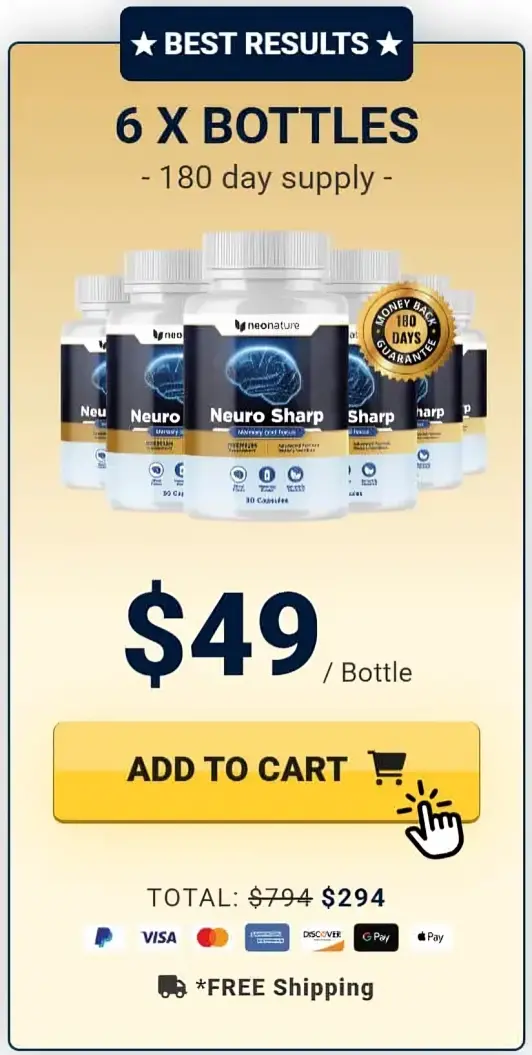 Neuro Sharp 6 bottles